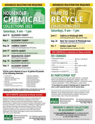 Chemical collections and Recycling 